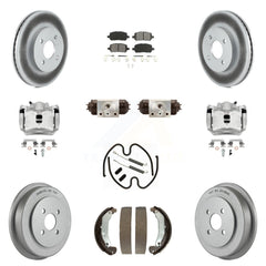 Transit Auto KCG-100359S Disc Brake Kit for 2003-2007 Chevrolet Cobalt, Pontiac Pursuit, Saturn Ion - Front and Rear product image