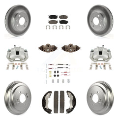 Transit Auto KCG-100360C Disc Brake Kit for 2006-2011 Hyundai Accent, Kia Rio, Kia Rio5 - Front and Rear product image