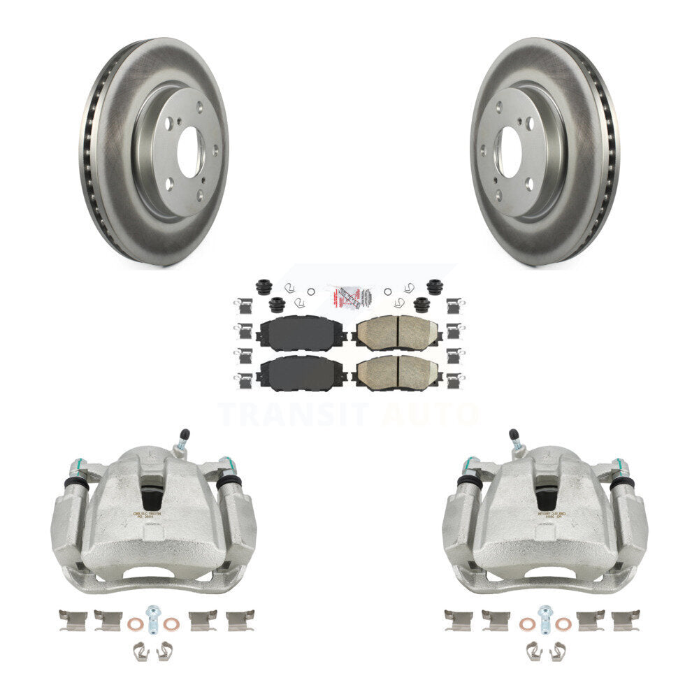 Transit Auto KCG-100360N Disc Brake Kit for 2013-2015 Toyota RAV4 - Front product image