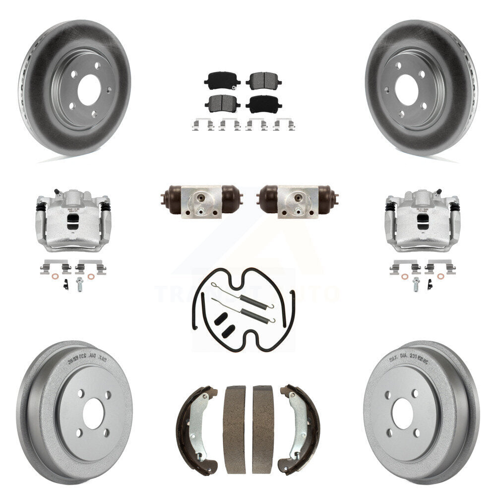 Transit Auto KCG-100360S Disc Brake Kit for 2006 Pontiac Pursuit - Front and Rear product image