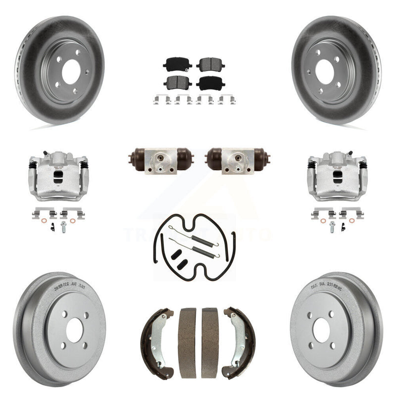 Transit Auto KCG-100360S Disc Brake Kit for 2006 Pontiac Pursuit - Front and Rear product image