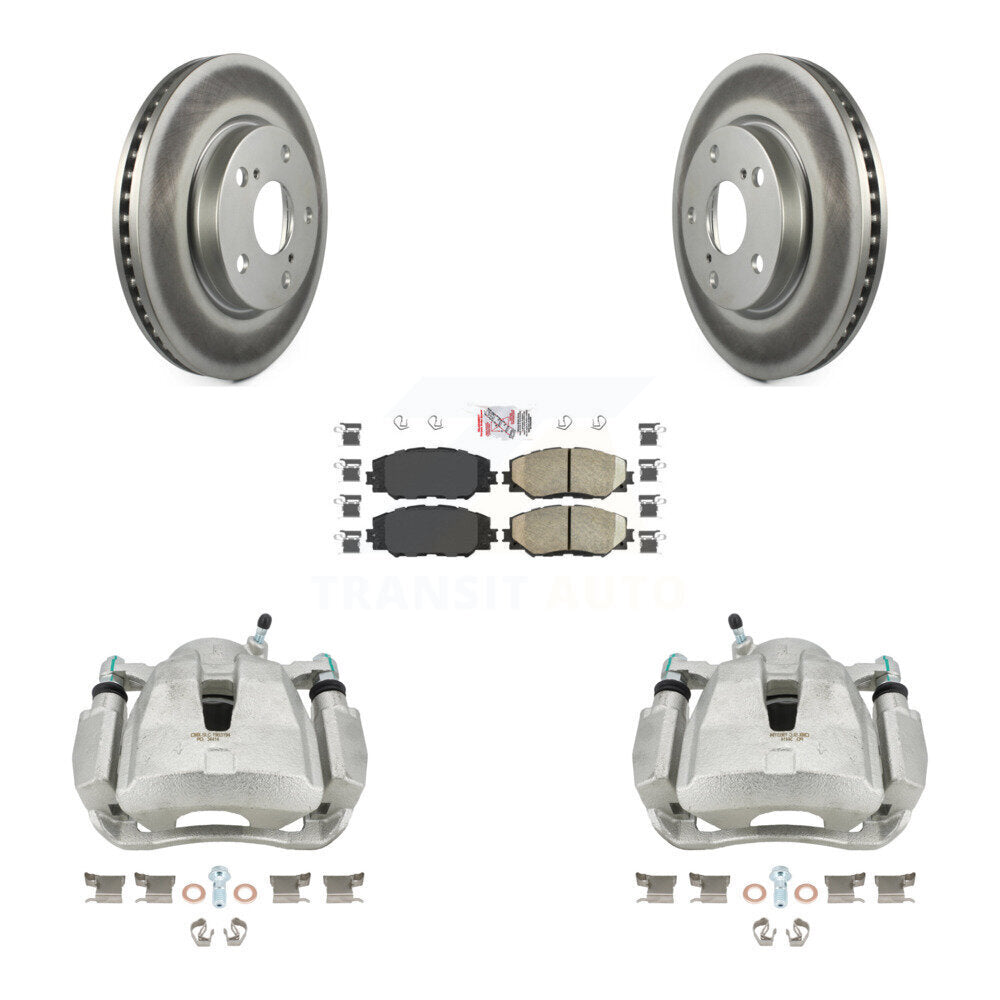 Transit Auto KCG-100361N Disc Brake Kit for 2013-2015 Toyota RAV4 - Front product image