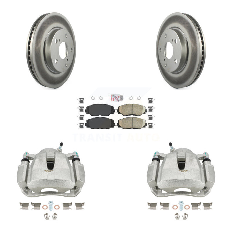 Transit Auto KCG-100361N Disc Brake Kit for 2013-2015 Toyota RAV4 - Front product image