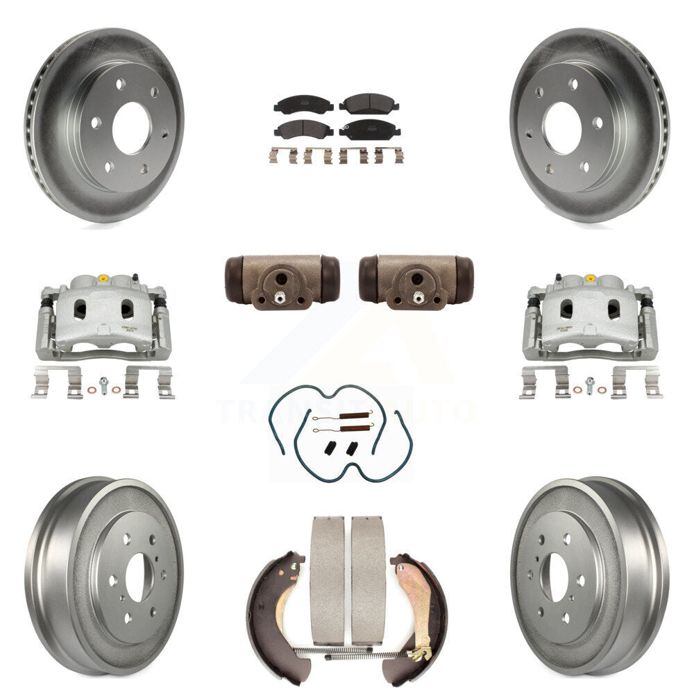 Transit Auto KCG-100361P Disc Brake Kit for 2007 GMC Sierra 1500 - Front and Rear product image