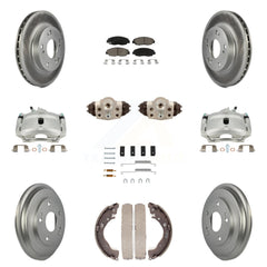 Transit Auto KCG-100362C Disc Brake Kit for 2006-2011 Honda Civic - Front and Rear product image
