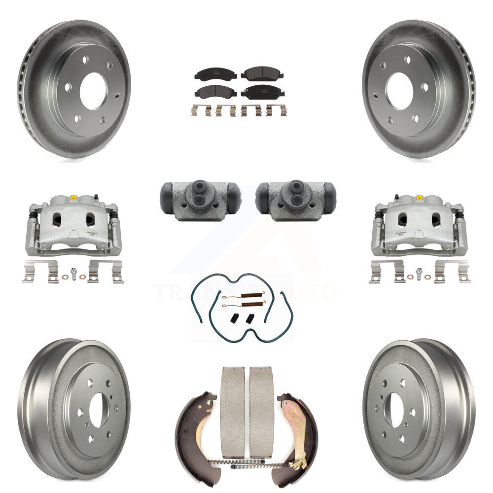 Transit Auto KCG-100362P Disc Brake Kit for 2007 GMC Sierra 1500 - Front and Rear product image
