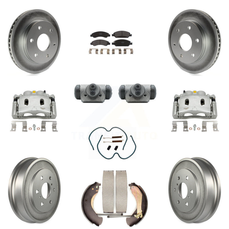 Transit Auto KCG-100362P Disc Brake Kit for 2007 GMC Sierra 1500 - Front and Rear product image