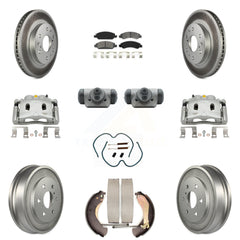 Transit Auto KCG-100362S Disc Brake Kit for 2005-2007 Chevrolet Silverado 1500, Chevrolet Silverado 1500 Classic, GMC Sierra 1500 - Front and Rear product image