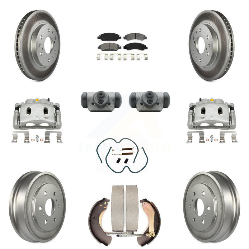 Transit Auto KCG-100362S Disc Brake Kit for 2005-2007 Chevrolet Silverado 1500, Chevrolet Silverado 1500 Classic, GMC Sierra 1500 - Front and Rear product image