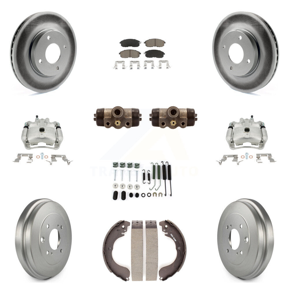 Transit Auto KCG-100363C Disc Brake Kit for 2007-2012 Nissan Sentra - Front and Rear product image