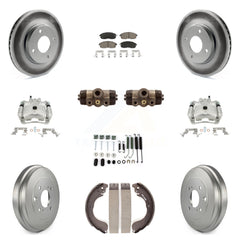 Transit Auto KCG-100363C Disc Brake Kit for 2007-2012 Nissan Sentra - Front and Rear product image