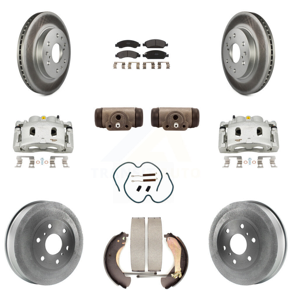 Transit Auto KCG-100363P Disc Brake Kit for 2009 Chevrolet Silverado 1500, GMC Sierra 1500 - Front and Rear product image