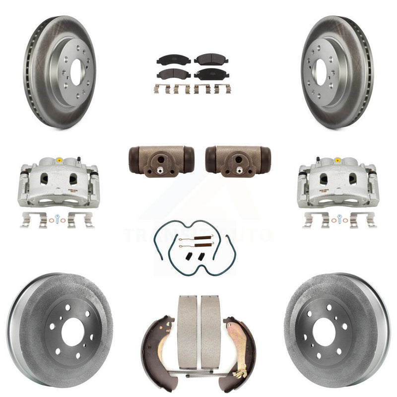 Transit Auto KCG-100363P Disc Brake Kit for 2009 Chevrolet Silverado 1500, GMC Sierra 1500 - Front and Rear product image