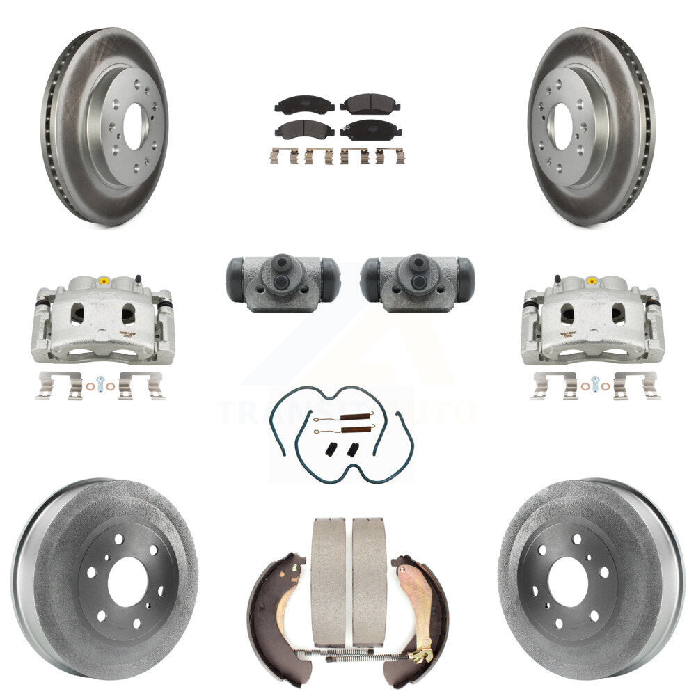 Transit Auto KCG-100364P Disc Brake Kit for 2009 Chevrolet Silverado 1500, GMC Sierra 1500 - Front and Rear product image