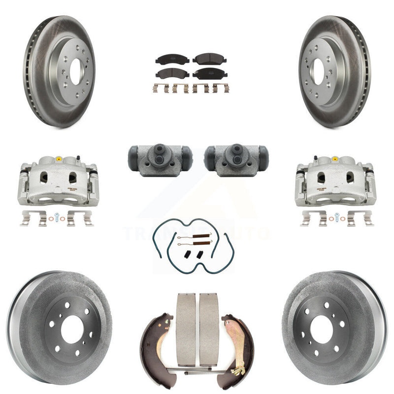 Transit Auto KCG-100364P Disc Brake Kit for 2009 Chevrolet Silverado 1500, GMC Sierra 1500 - Front and Rear product image