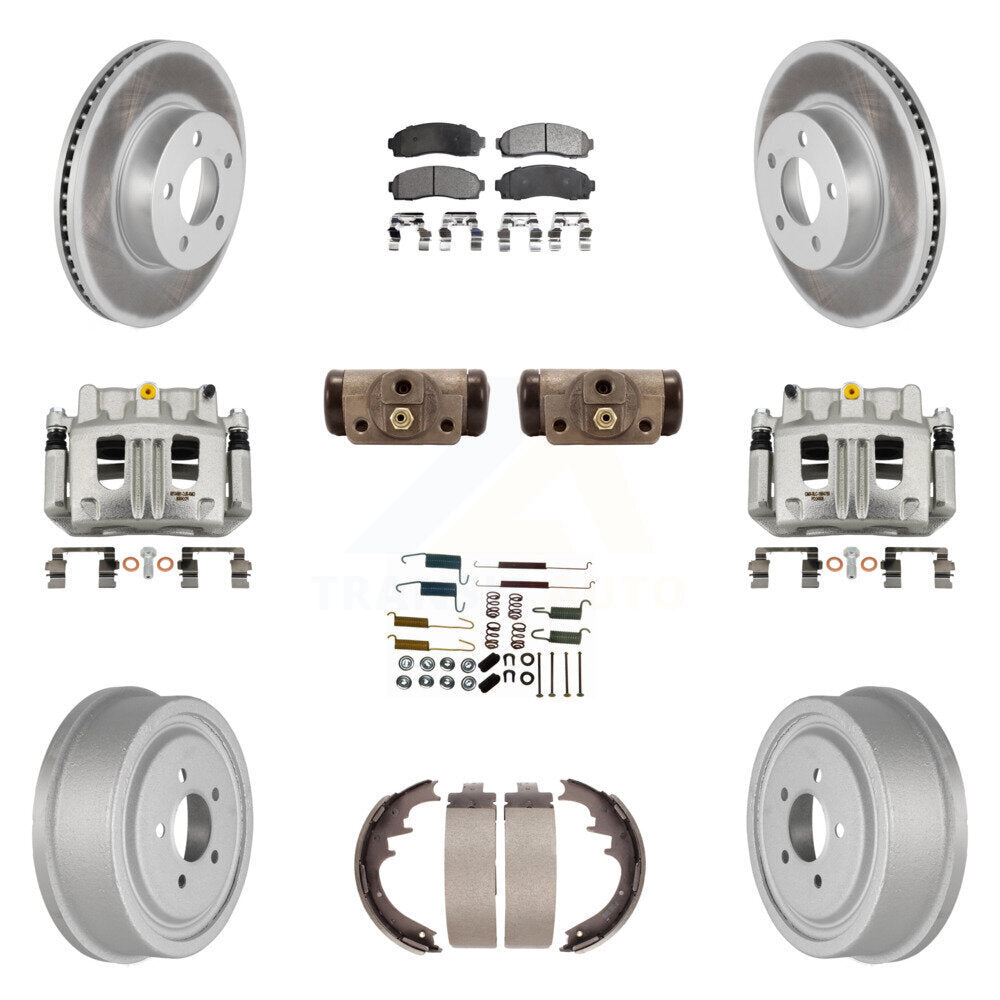 Transit Auto KCG-100365P Disc Brake Kit for 2004-2009 Mazda B4000, Ford Ranger - Front and Rear product image
