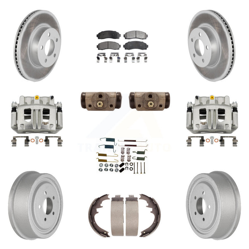 Transit Auto KCG-100365P Disc Brake Kit for 2004-2009 Mazda B4000, Ford Ranger - Front and Rear product image