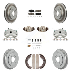 Transit Auto KCG-100366C Disc Brake Kit for 2010-2014 Honda Insight - Front and Rear product image
