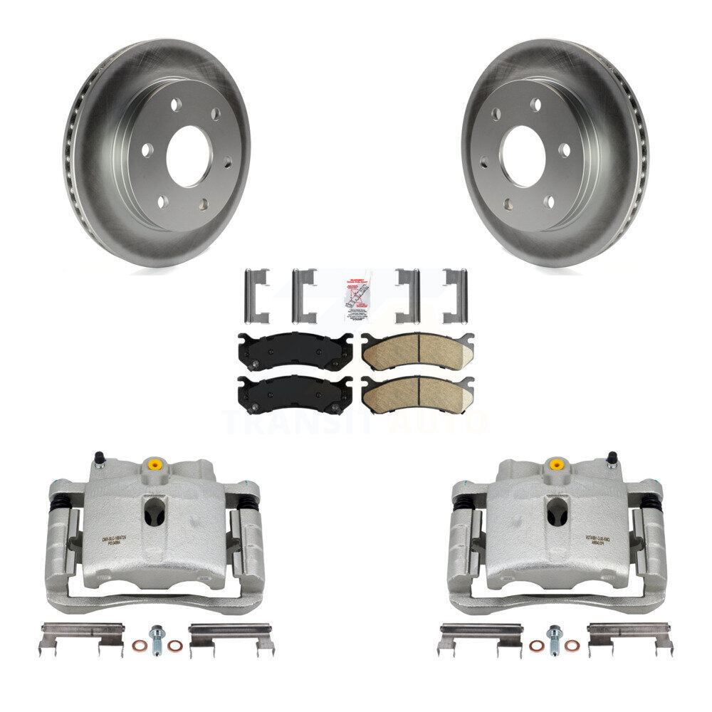 Transit Auto KCG-100366N Disc Brake Kit for 1999-2008 Chevrolet Silverado 1500 Classic, GMC Sierra 1500 Classic, Chevrolet Silverado 1500 & more - Front product image