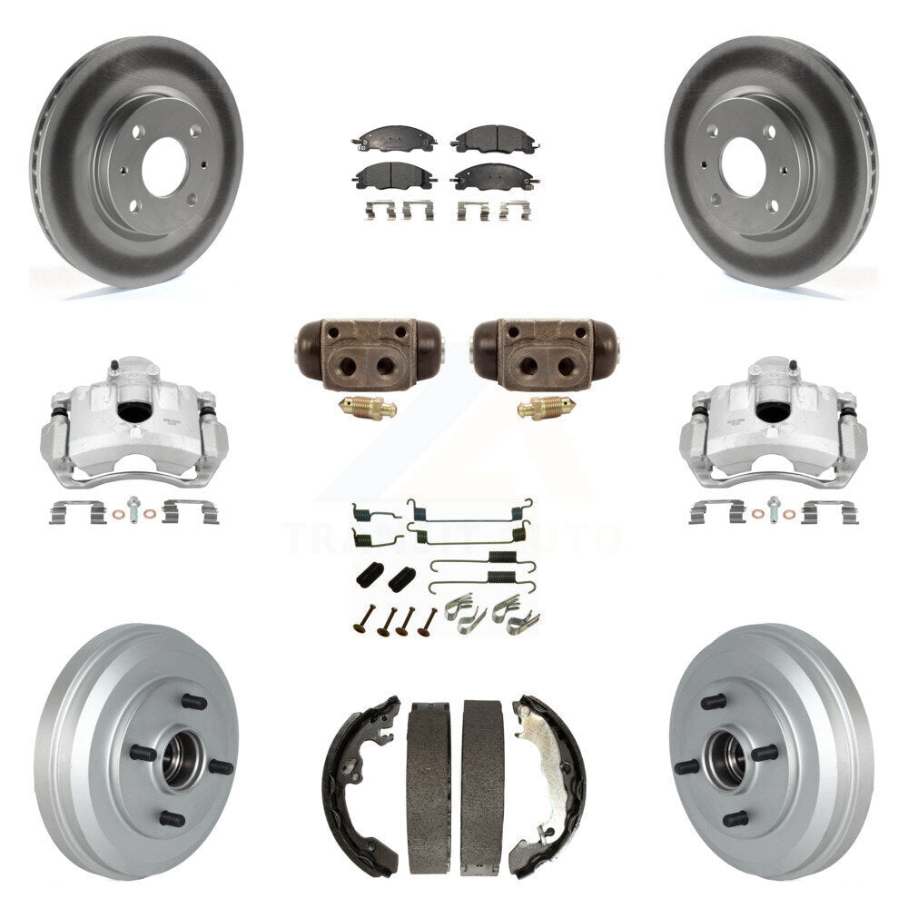 Transit Auto KCG-100366P Disc Brake Kit for 2010-2011 Ford Focus - Front and Rear product image