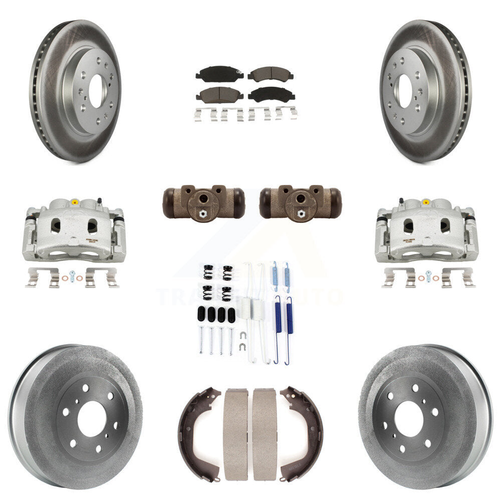 Transit Auto KCG-100367C Disc Brake Kit for 2010-2013 Chevrolet Silverado 1500, GMC Sierra 1500 - Front and Rear product image