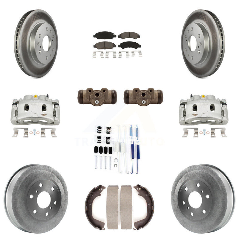 Transit Auto KCG-100367C Disc Brake Kit for 2010-2013 Chevrolet Silverado 1500, GMC Sierra 1500 - Front and Rear product image