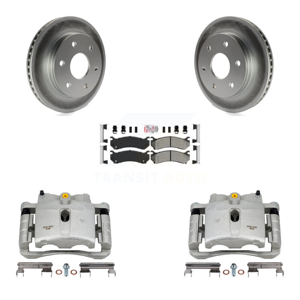 Transit Auto KCG-100367N Disc Brake Kit for 1999-2008 Chevrolet Silverado 1500 Classic, GMC Sierra 1500 Classic, Chevrolet Silverado 1500 & more - Front product image