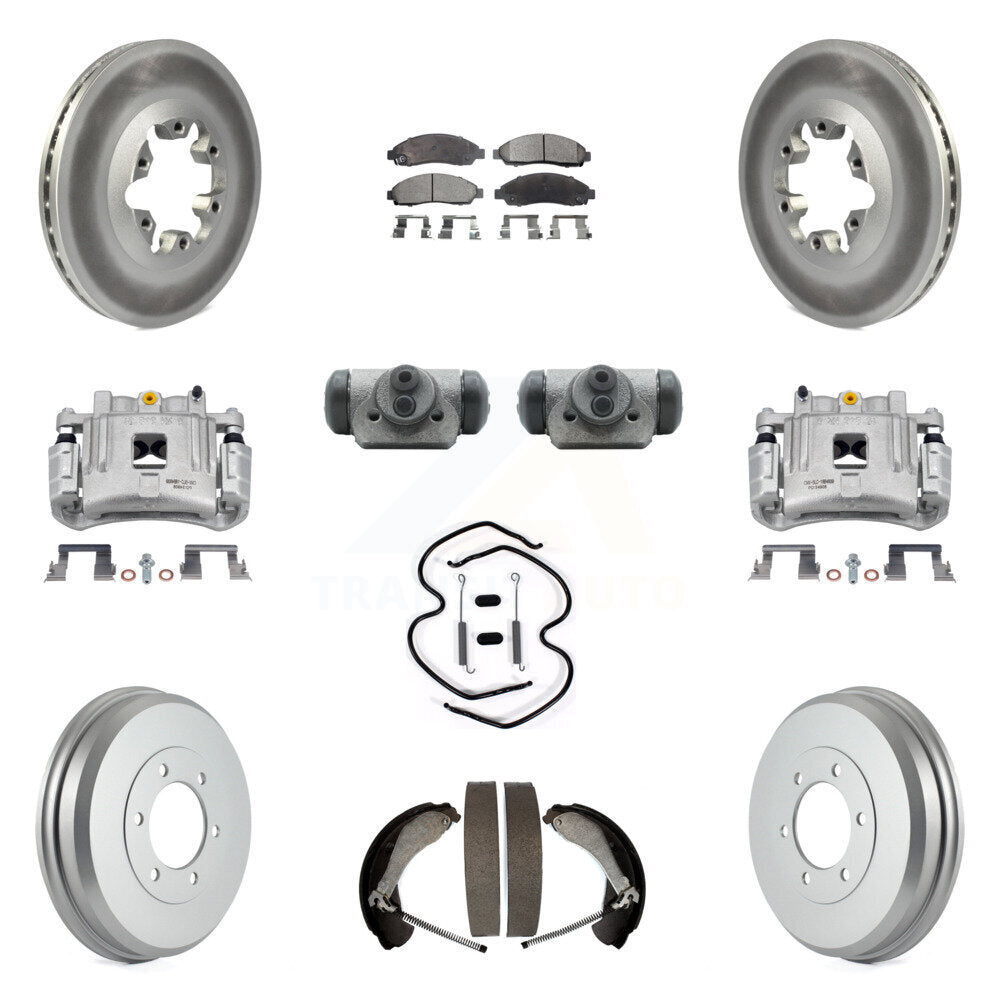 Transit Auto KCG-100367P Disc Brake Kit for 2004-2008 Isuzu i-290, Isuzu i-370, Isuzu i-280 & more - Front and Rear product image
