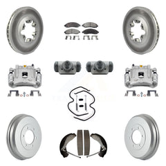 Transit Auto KCG-100367P Disc Brake Kit for 2004-2008 Isuzu i-290, Isuzu i-370, Isuzu i-280 & more - Front and Rear product image