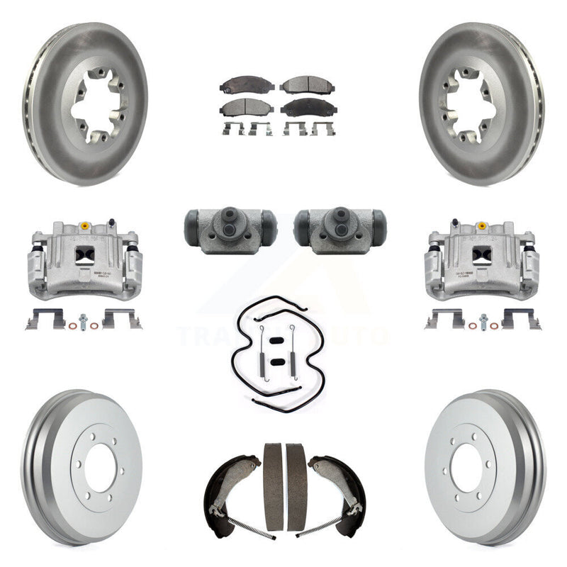 Transit Auto KCG-100367P Disc Brake Kit for 2004-2008 Isuzu i-290, Isuzu i-370, Isuzu i-280 & more - Front and Rear product image