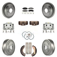 Transit Auto KCG-100367S Disc Brake Kit for 2007 GMC Sierra 1500 - Front and Rear product image