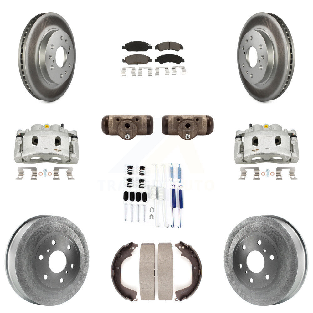 Transit Auto KCG-100368C Disc Brake Kit for 2010-2013 Chevrolet Silverado 1500, GMC Sierra 1500 - Front and Rear product image
