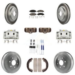 Transit Auto KCG-100368C Disc Brake Kit for 2010-2013 Chevrolet Silverado 1500, GMC Sierra 1500 - Front and Rear product image