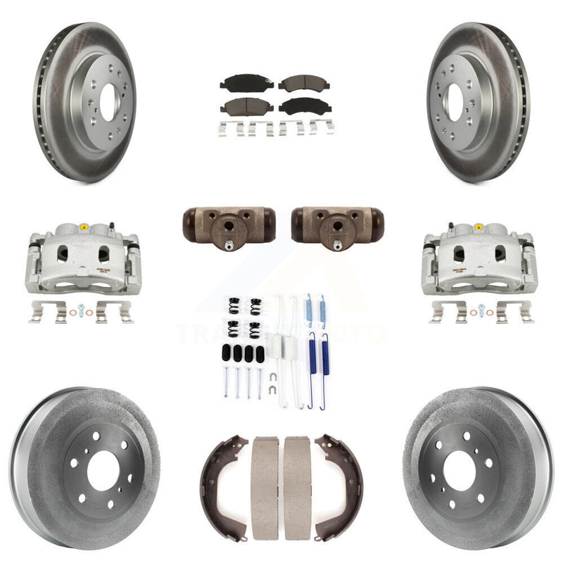 Transit Auto KCG-100368C Disc Brake Kit for 2010-2013 Chevrolet Silverado 1500, GMC Sierra 1500 - Front and Rear product image