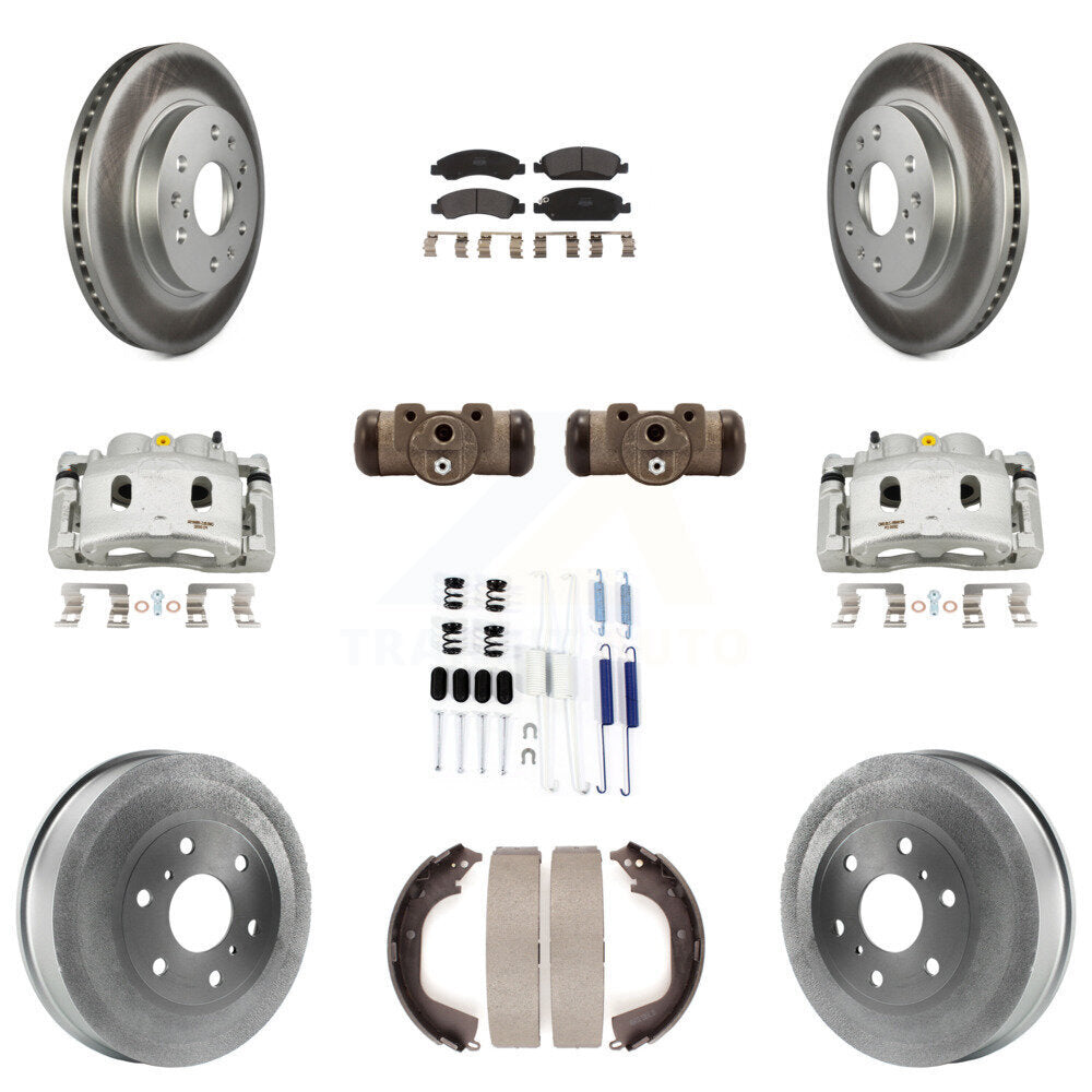 Transit Auto KCG-100368P Disc Brake Kit for 2010-2013 Chevrolet Silverado 1500, GMC Sierra 1500 - Front and Rear product image