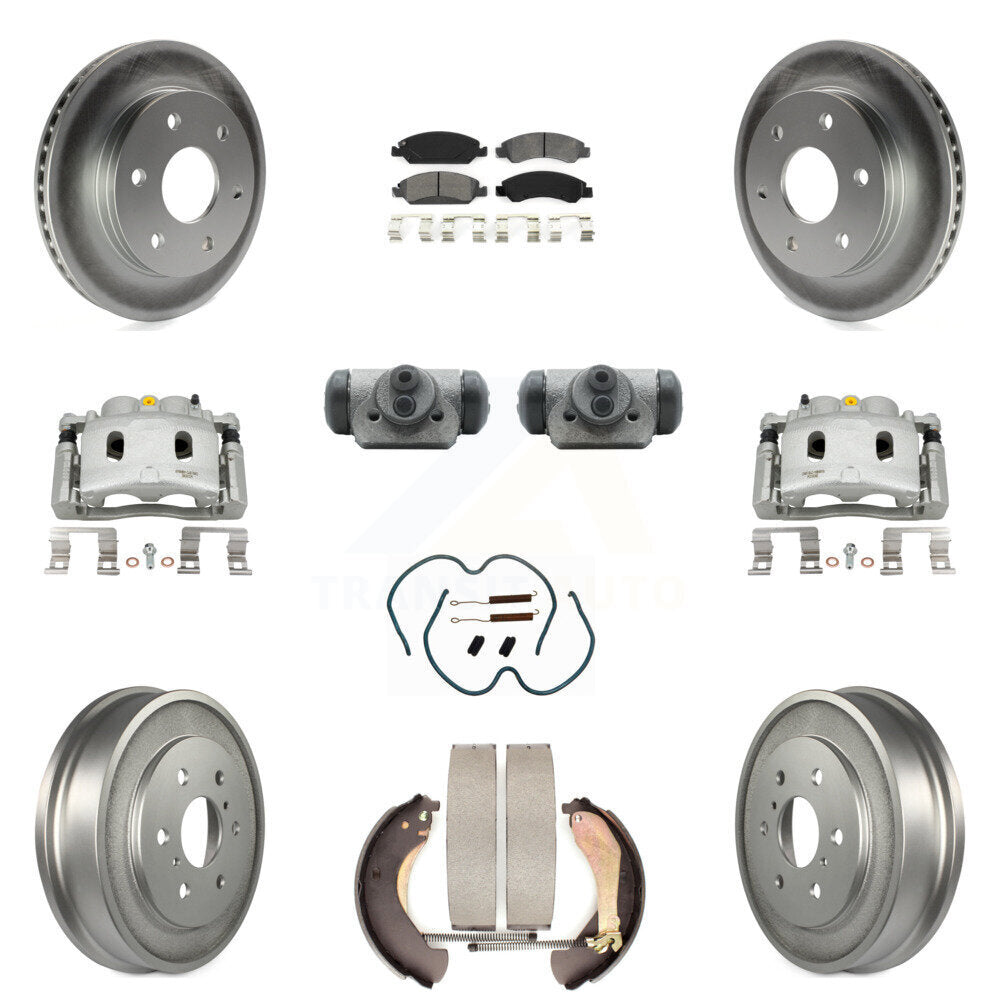 Transit Auto KCG-100368S Disc Brake Kit for 2007 GMC Sierra 1500 - Front and Rear product image