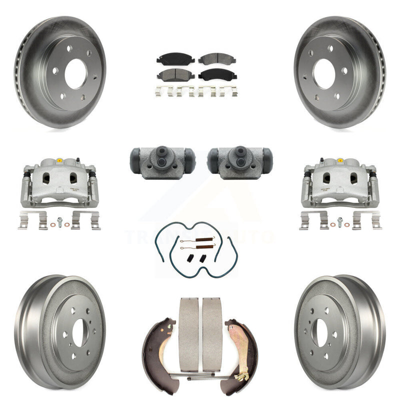Transit Auto KCG-100368S Disc Brake Kit for 2007 GMC Sierra 1500 - Front and Rear product image