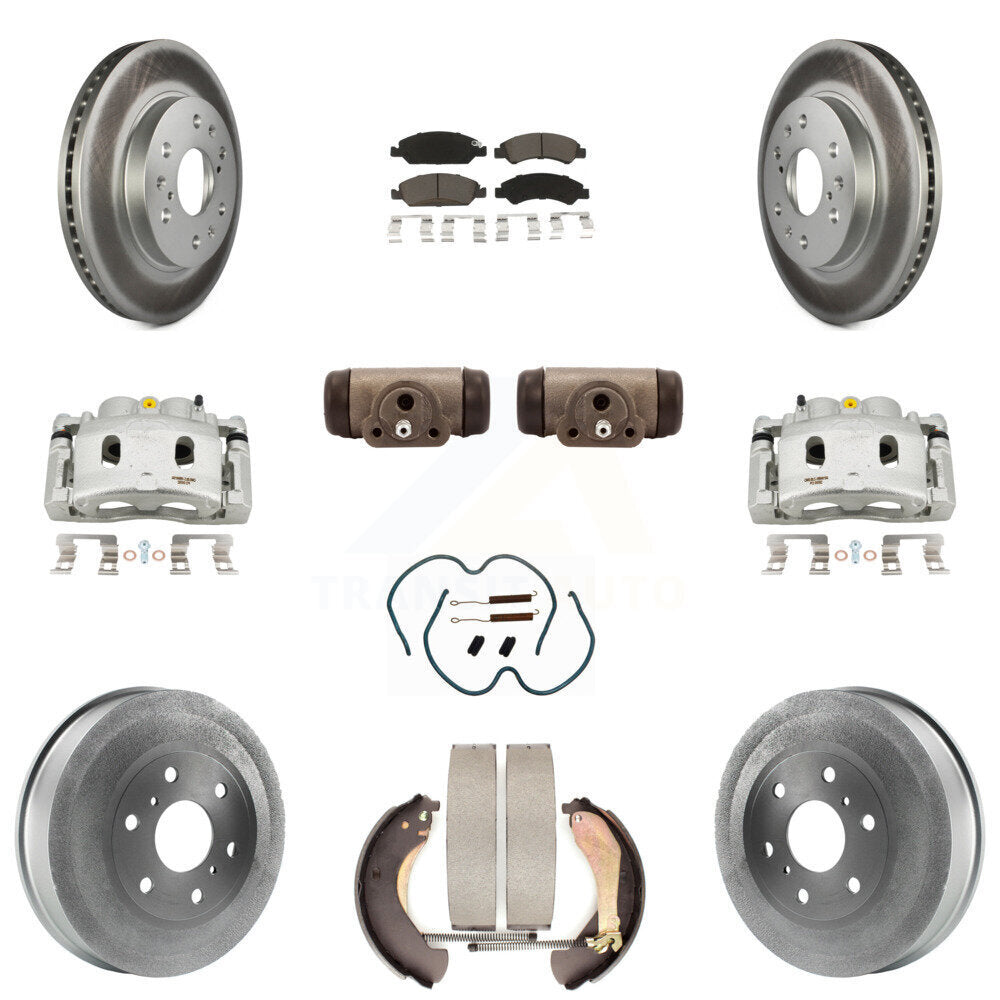 Transit Auto KCG-100369C Disc Brake Kit for 2009 Chevrolet Silverado 1500, GMC Sierra 1500 - Front and Rear product image