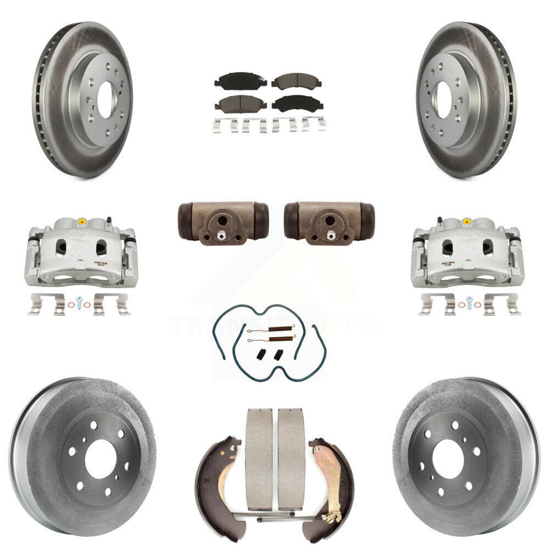 Transit Auto KCG-100369C Disc Brake Kit for 2009 Chevrolet Silverado 1500, GMC Sierra 1500 - Front and Rear product image