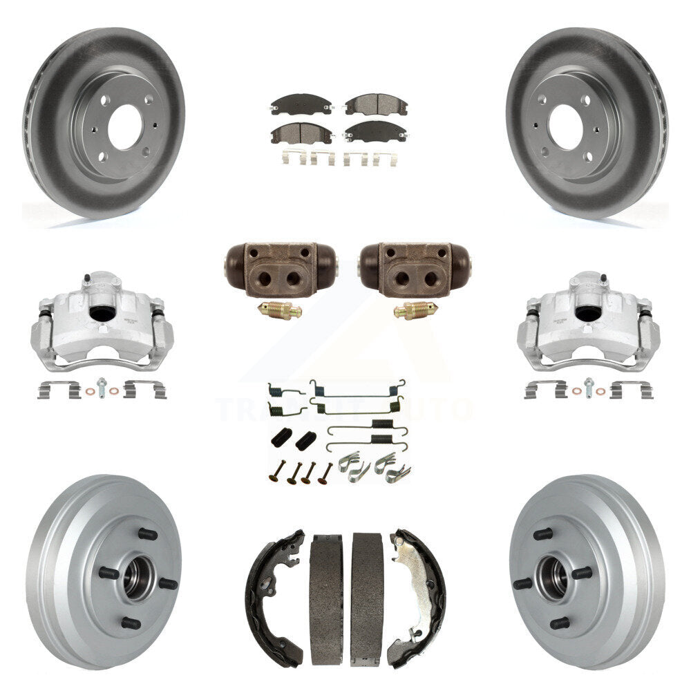 Transit Auto KCG-100369S Disc Brake Kit for 2010-2011 Ford Focus - Front and Rear product image