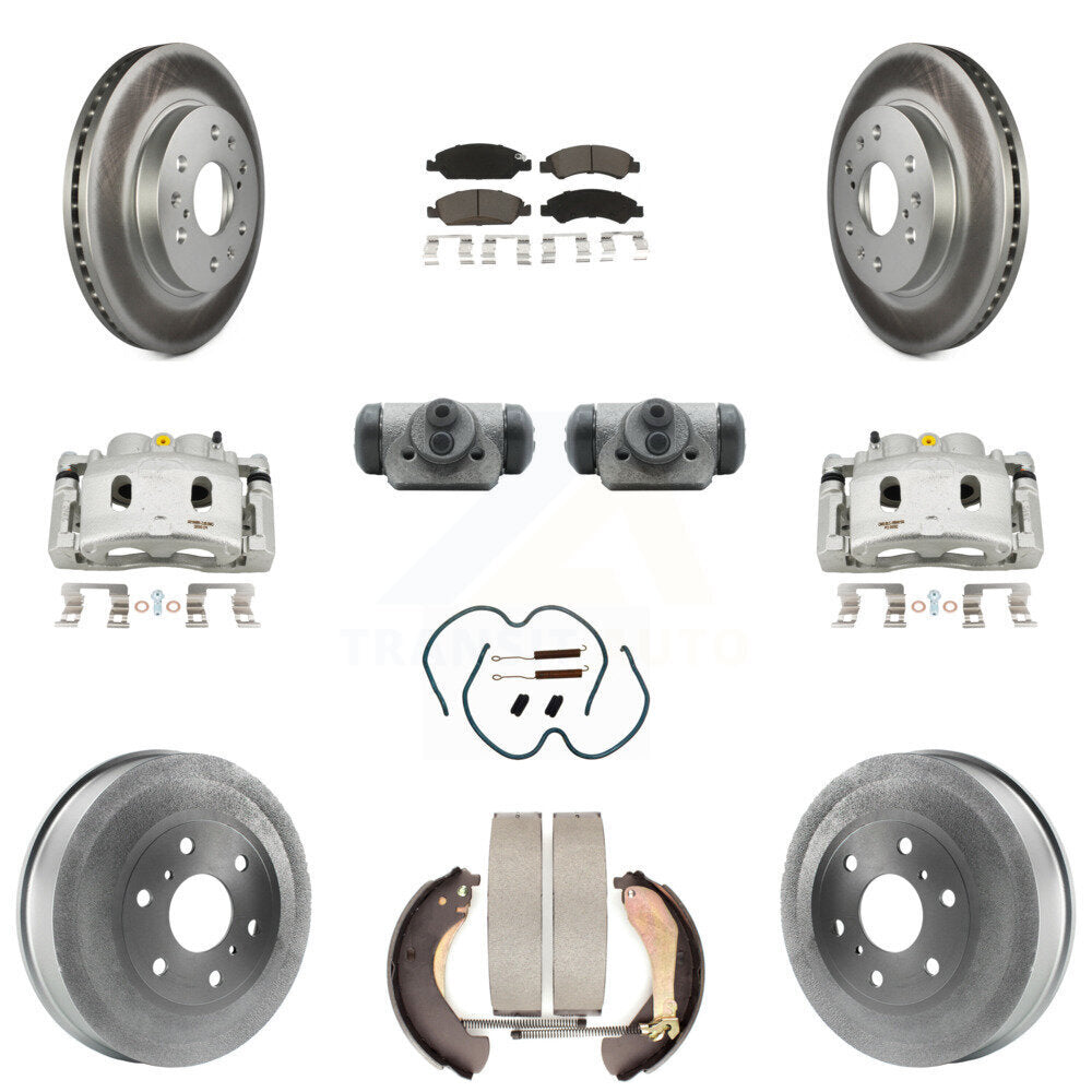 Transit Auto KCG-100370C Disc Brake Kit for 2009 Chevrolet Silverado 1500, GMC Sierra 1500 - Front and Rear product image