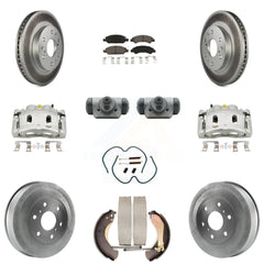 Transit Auto KCG-100370C Disc Brake Kit for 2009 Chevrolet Silverado 1500, GMC Sierra 1500 - Front and Rear product image