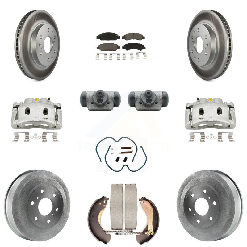 Transit Auto KCG-100370C Disc Brake Kit for 2009 Chevrolet Silverado 1500, GMC Sierra 1500 - Front and Rear product image