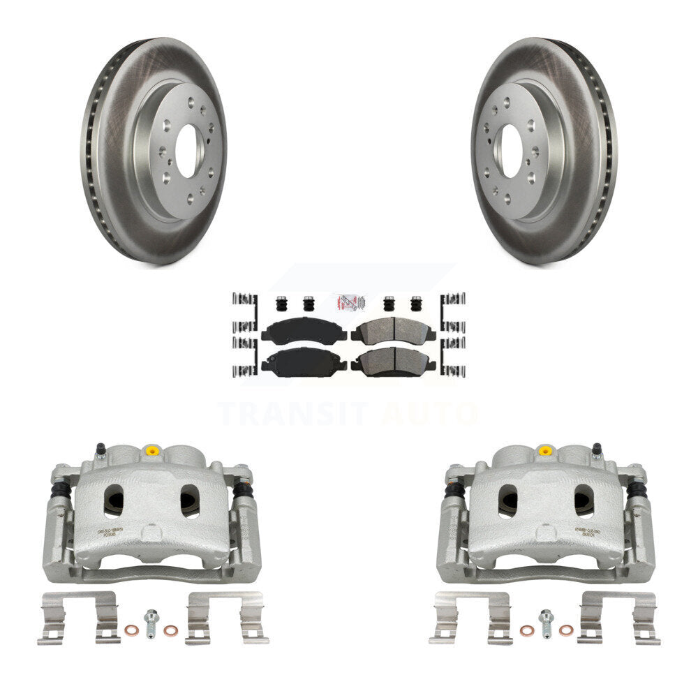 Transit Auto KCG-100370N Disc Brake Kit for 2005-2008 Cadillac Escalade, Cadillac Escalade ESV, Cadillac Escalade EXT & more - Front product image