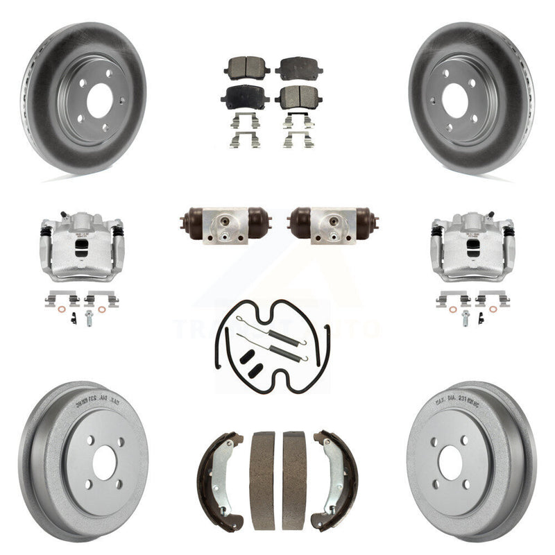 Transit Auto KCG-100371T Disc Brake Kit for 2006 Pontiac Pursuit - Front and Rear product image