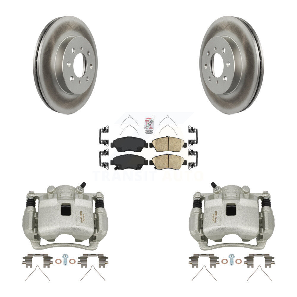 Transit Auto KCG-100372N Disc Brake Kit for 2007-2008 Honda Fit - Front product image