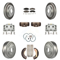Transit Auto KCG-100374C Disc Brake Kit for 2005-2007 Chevrolet Silverado 1500 Classic, Chevrolet Silverado 1500, GMC Sierra 1500 - Front and Rear product image