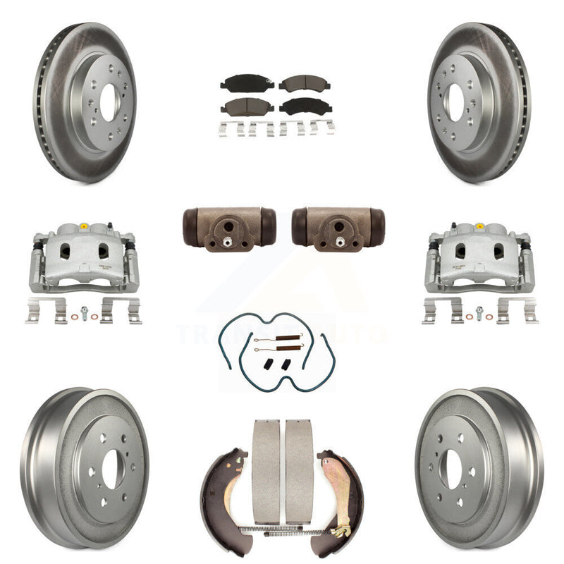 Transit Auto KCG-100374C Disc Brake Kit for 2005-2007 Chevrolet Silverado 1500 Classic, Chevrolet Silverado 1500, GMC Sierra 1500 - Front and Rear product image
