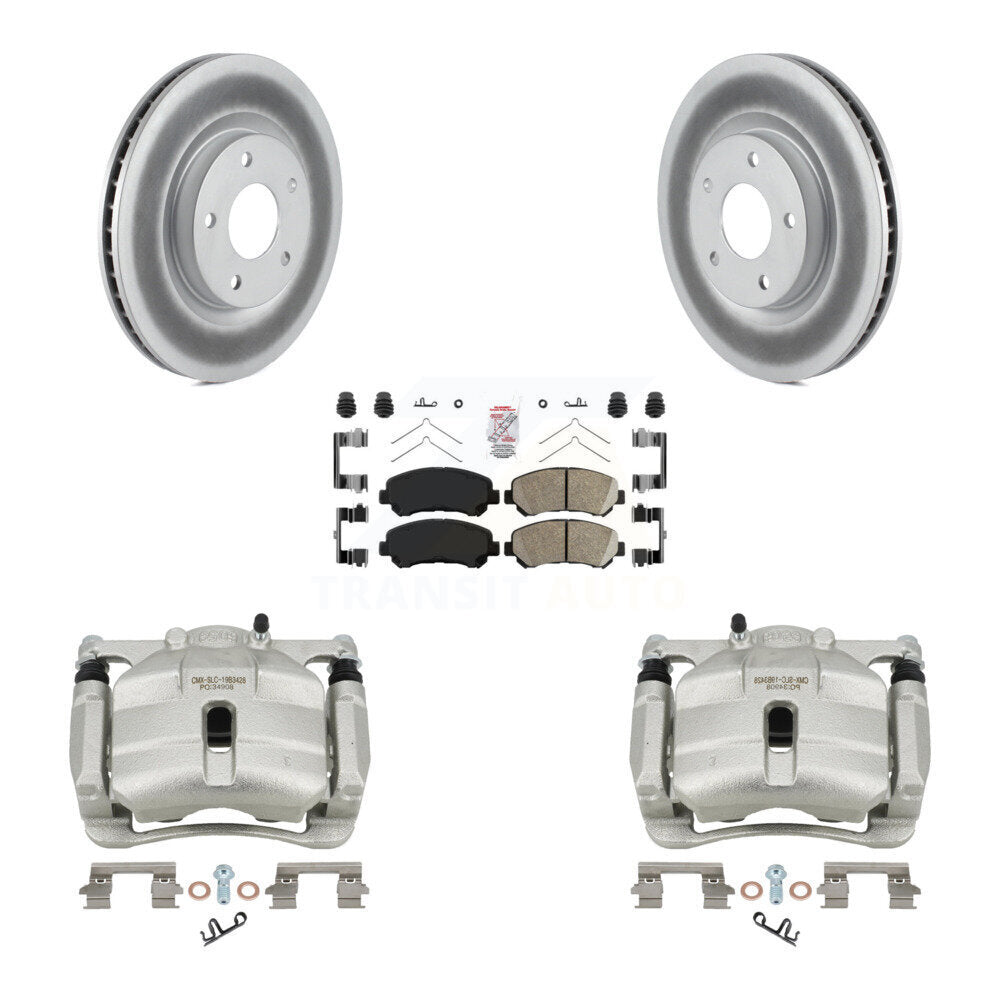 Transit Auto KCG-100374N Disc Brake Kit for 2008-2015 Nissan Rogue Select, Nissan Rogue - Front product image