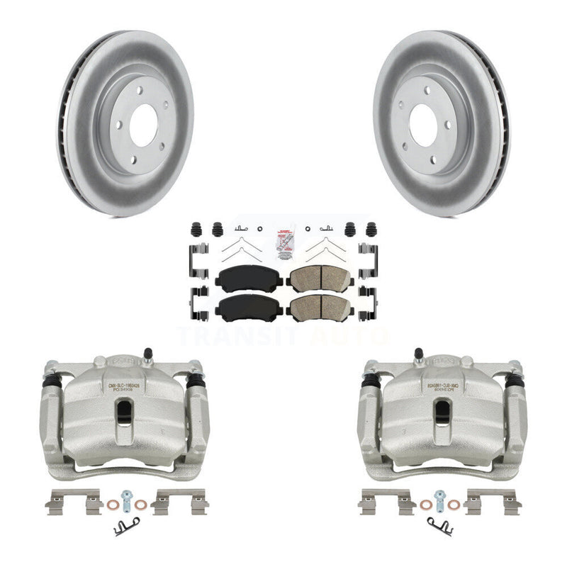 Transit Auto KCG-100374N Disc Brake Kit for 2008-2015 Nissan Rogue Select, Nissan Rogue - Front product image